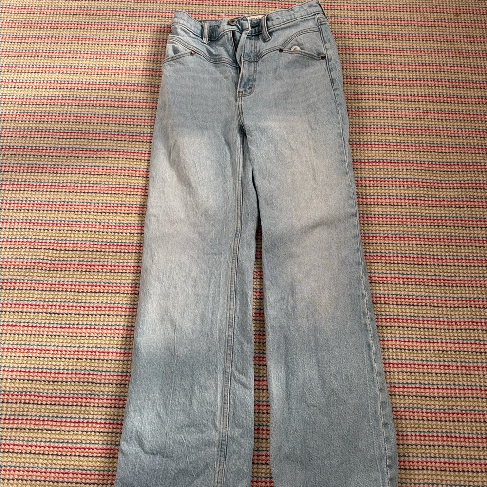 Abercrombie & Fitch Light Blue Flare Jeans